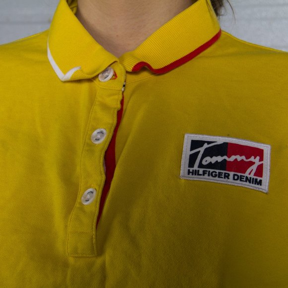 Tommy Hilfiger Cropped Rugby Polo - Picture 2 of 4